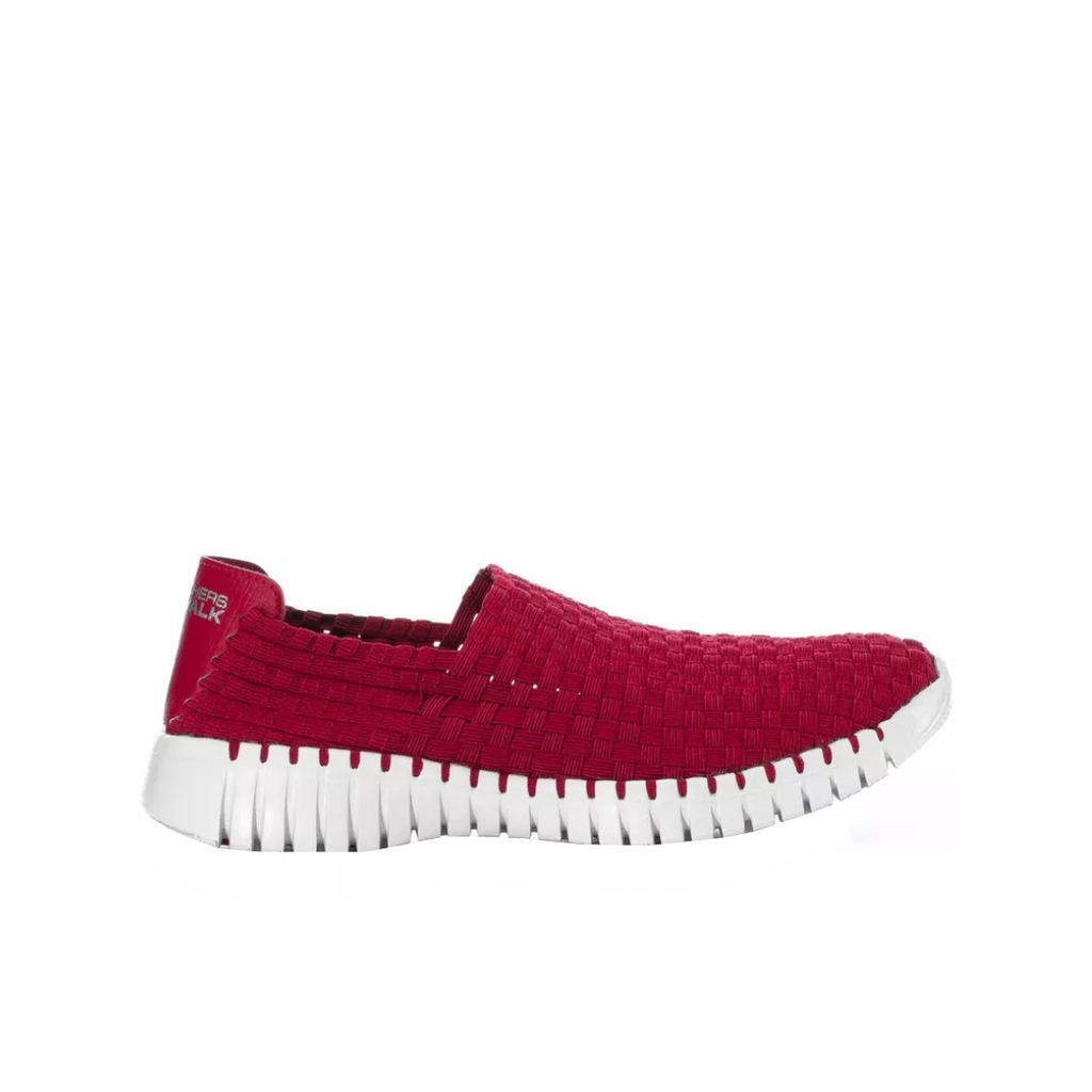 Skechers Smart Whiz X Rojo Tenis Dama 124045RED