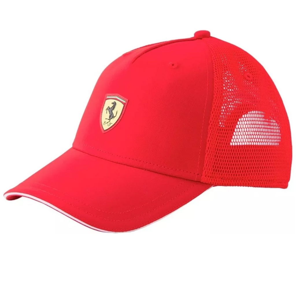 Puma Sptwr Race Trucker Gorra Ferrari Roja Caballero 02371501