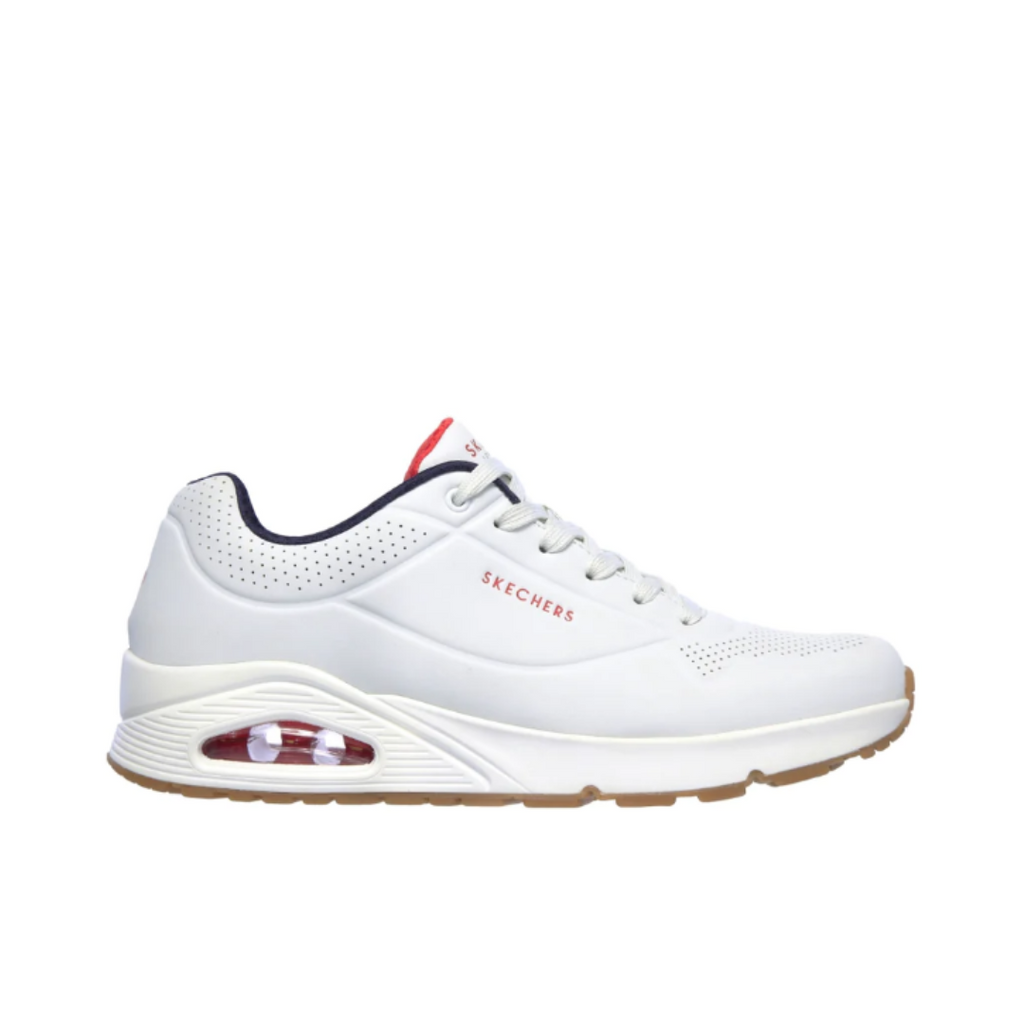 Skechers Uno Stand on Air Blanco Tenis  Caballero 52458WNV