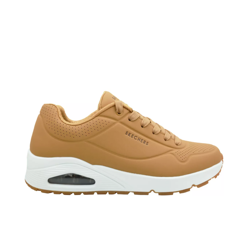 Skechers Uno Stand on Air Miel Tenis Caballero 52458TAN