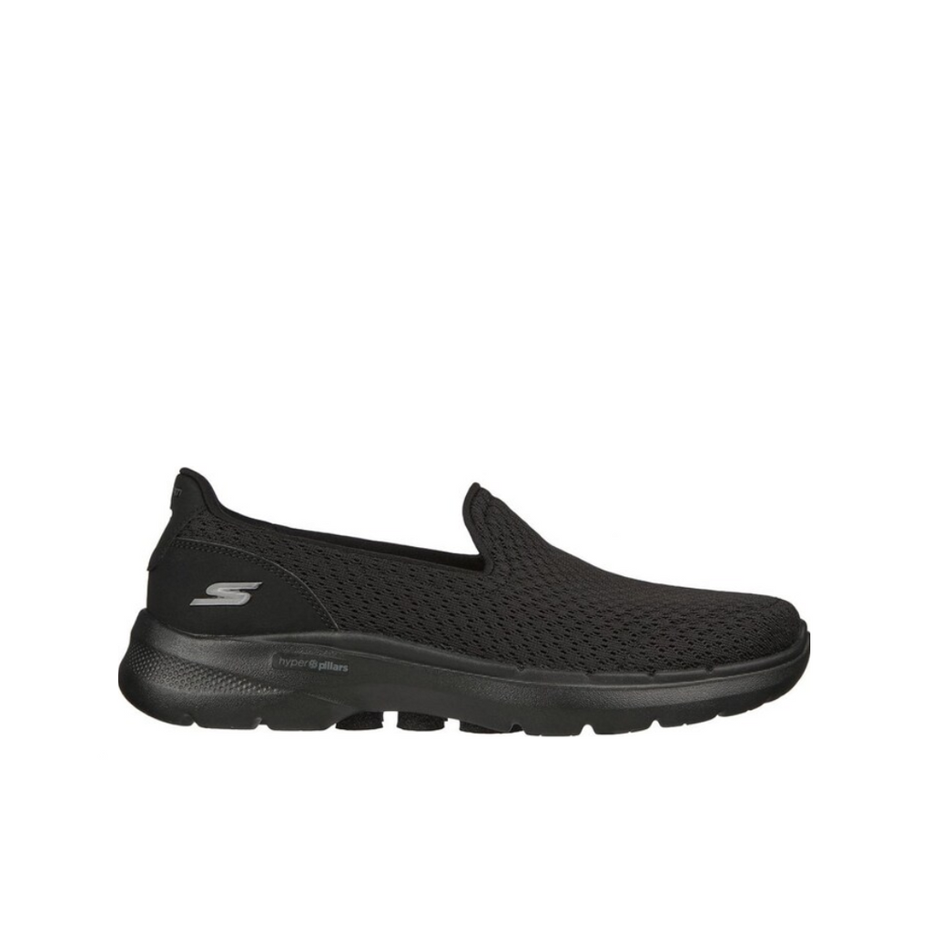 Skechers Go Walk 6 Negro Tenis Dama 124523XBBK