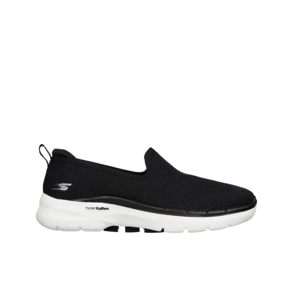 Skechers Go Walk 6 Negro Tenis Dama 124505XBKW