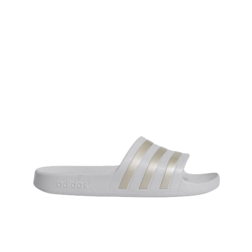 Adidas Adilette Aqua Gris Metálico Sandalias Dama  G28711