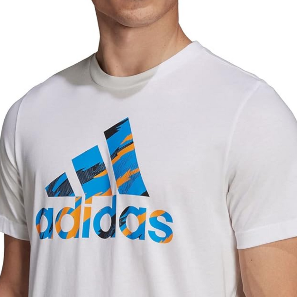 Adidas Playera M Camo Tee Blanco Caballero HE4375