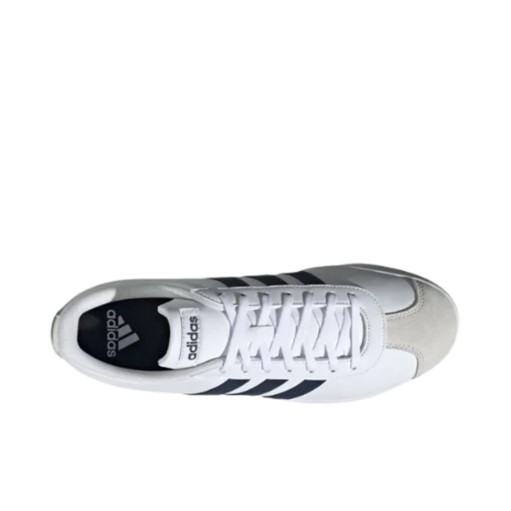 Adidas VL Court Base Blanco-Azul Tenis Caballero ID3709