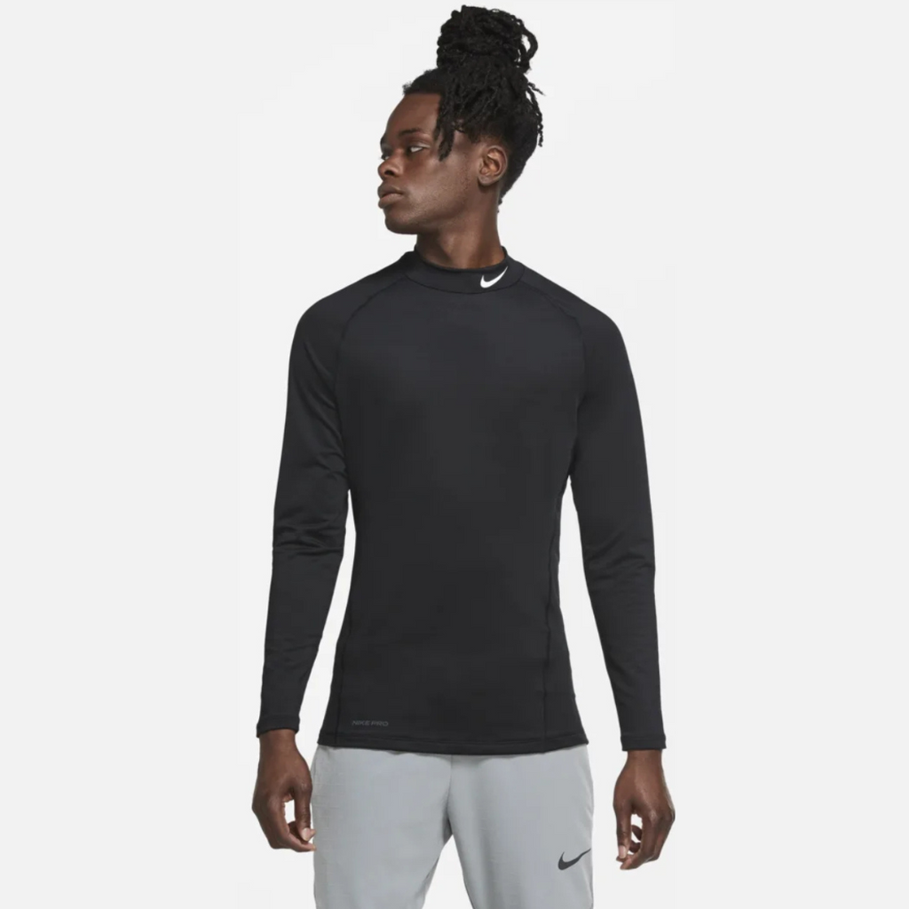Nike Playera Pro Warm Negro Caballero CU4970010