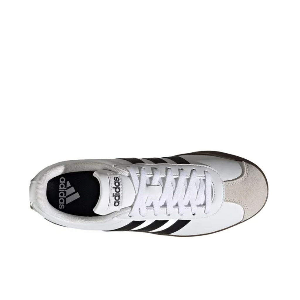 Adidas VL Court Base Blanco-Negro Tenis Caballero ID3711