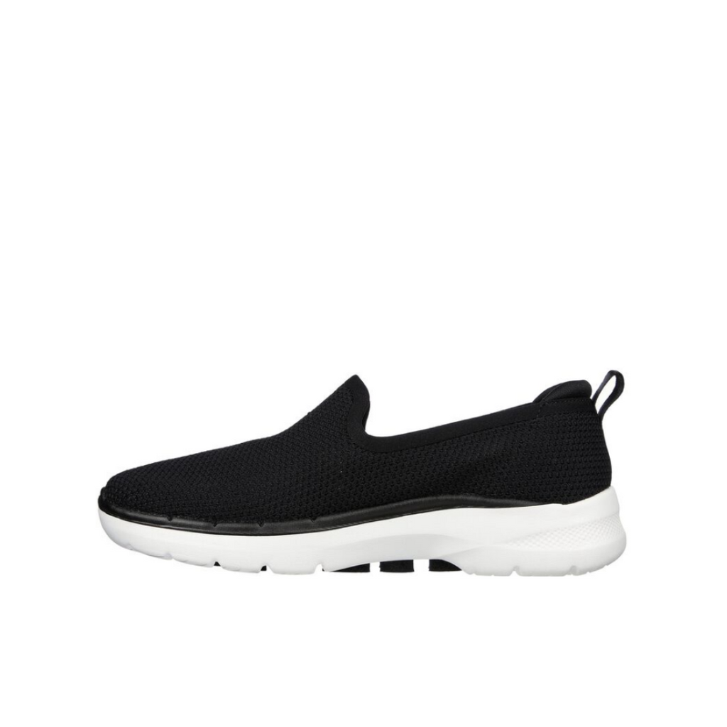 Skechers Go Walk 6 Negro Tenis Dama 124505XBKW