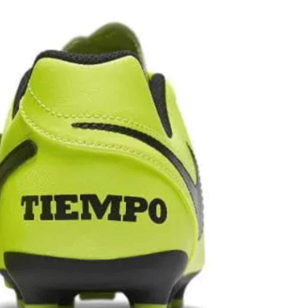 Nike Tenis Futbol  Tiempo Rio III FG Amarillo Neón  Junior 819195707