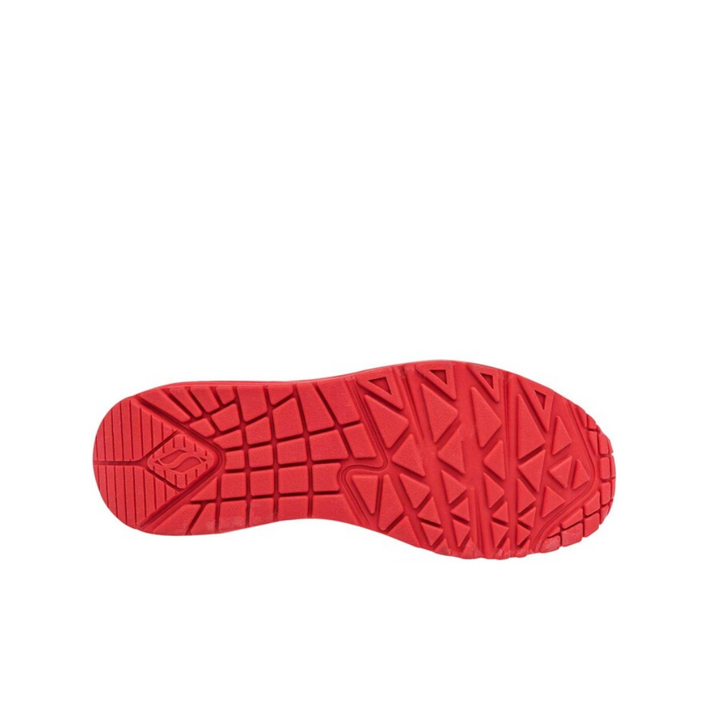 Skechers Uno Stand on Air Rojo Tenis Dama 73690RED