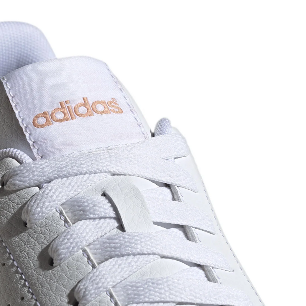 Adidas Advantage Cooper Metallic Blanco Tenis Dama GW4845