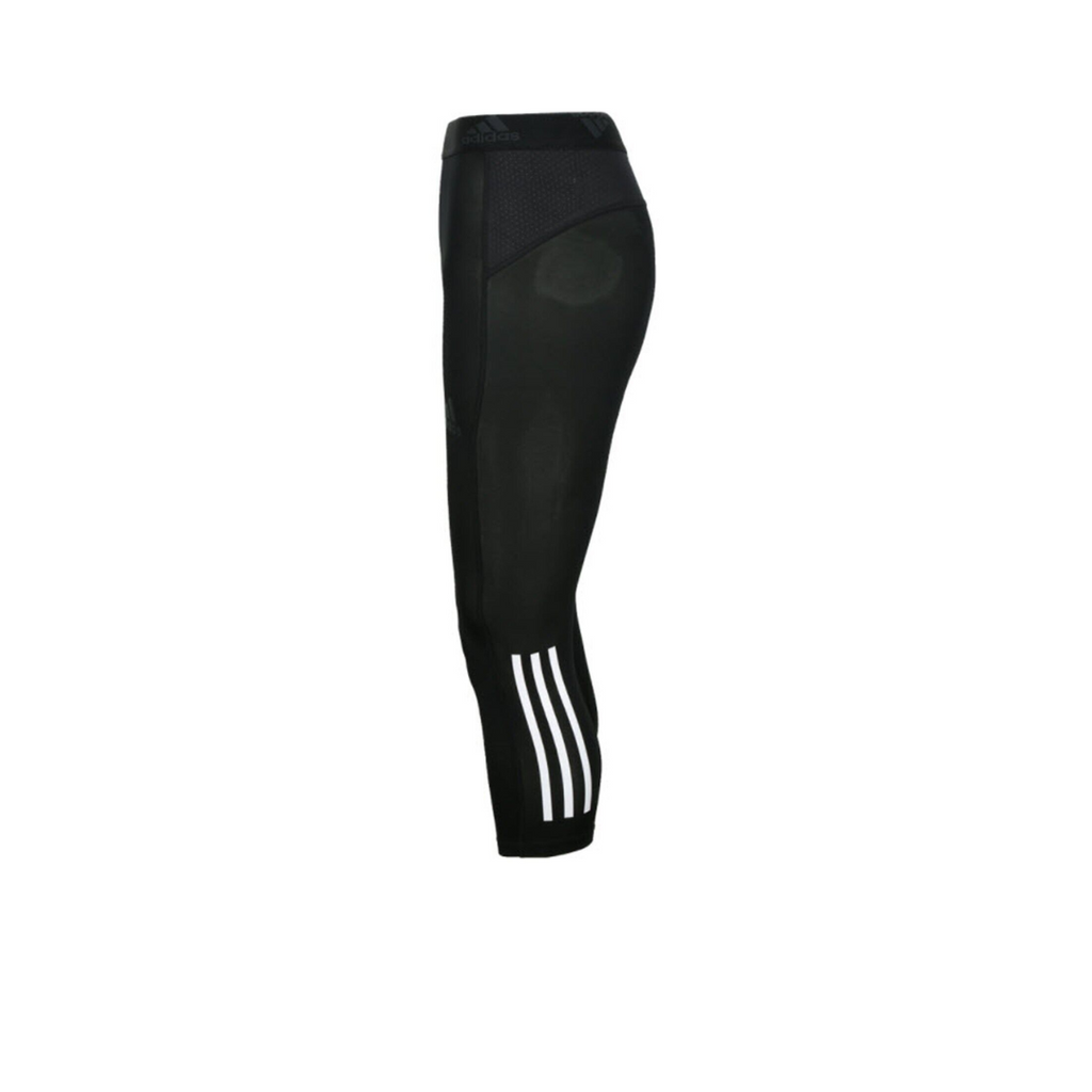 Adidas Leggings Techfit 3/4 Negro-Blanco Caballero GL0457